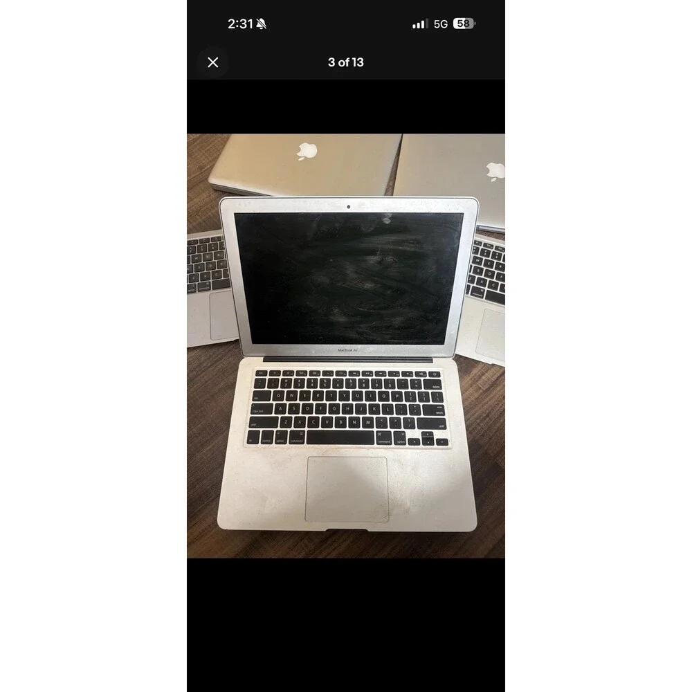 Apple MacBook Pro/Air Laptops Lot of 5, for Parts/Repair